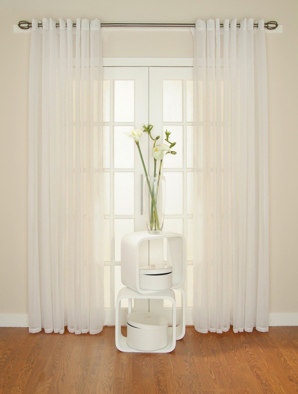 cómo limpiar cortinas blancas