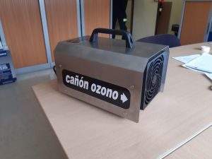 desinfección con ozono 