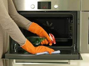 limpiar horno