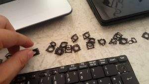 Limpiar teclado portátil