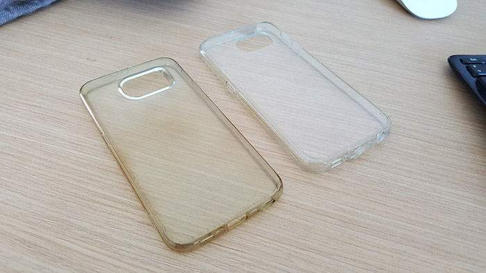 Cómo limpiar una funda transparente